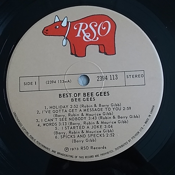 Bee Gees - Best of Bee Gees LP - Picture 3 of 4